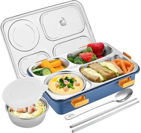 kids' stainless steel bento box|stainless lunch box for kids.